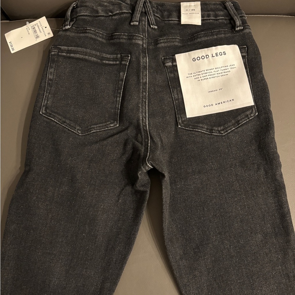 Good American Good Legs High-Rise Skinny Jeans - Picture 3 of 4